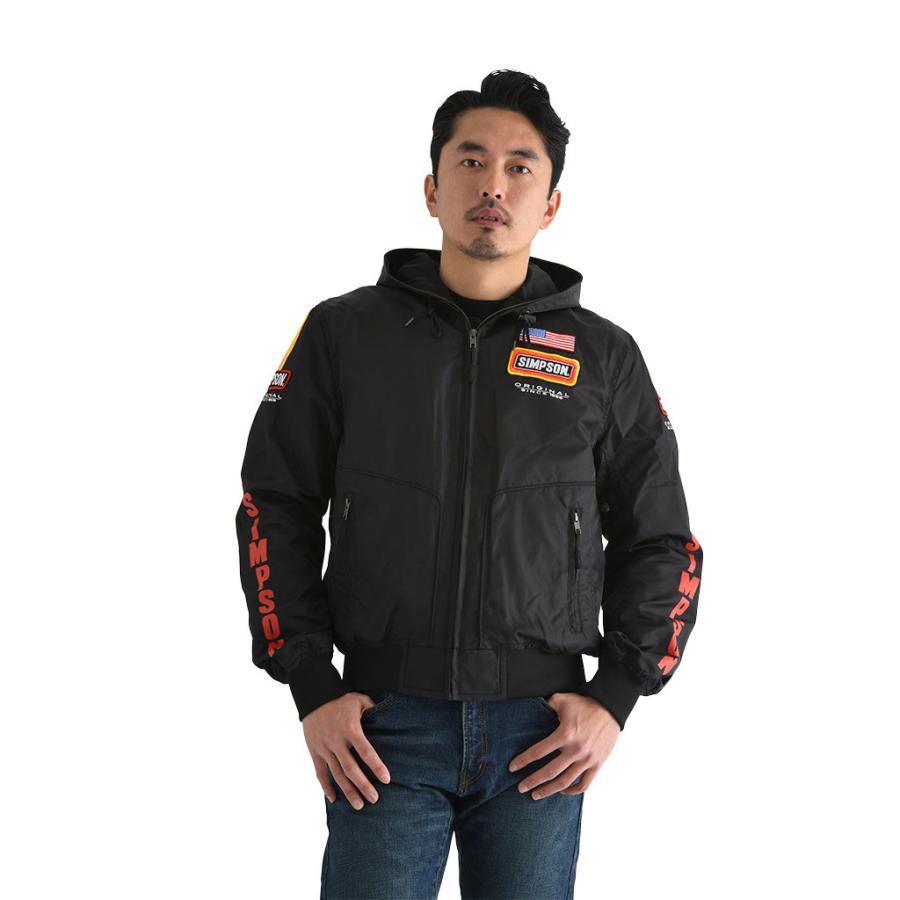 SIMPSON（シンプソン） NSM-2206 Riders VintageLogo Hoodies