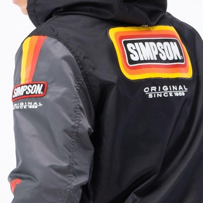 SIMPSON（シンプソン） NSM-2206 Riders VintageLogo Hoodies