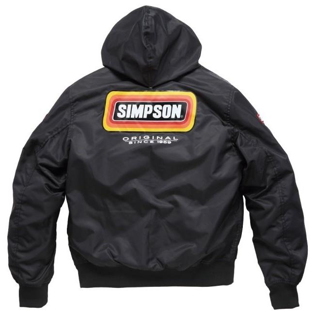 SIMPSON（シンプソン） NSM-2206 Riders VintageLogo Hoodies