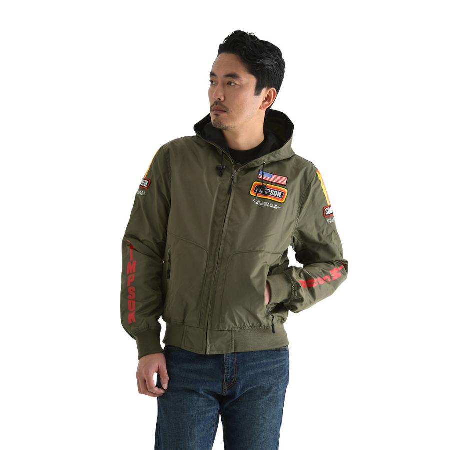 SIMPSON（シンプソン） NSM-2206 Riders VintageLogo Hoodies