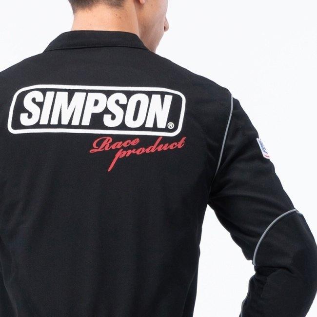 SIMPSON シンプソン NSM-2208 Cool Jacket［クール ジャケット］ サイズ：L オールシーズンジャケット ジャケット アパレル | SIMPSON（バイク） | 12
