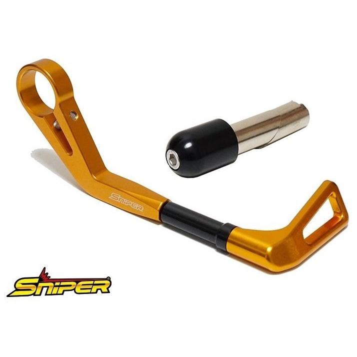 SNIPER スナイパー アルミ製ブレーキレバーガード カラー：ゴールド レバーガード ハンドル