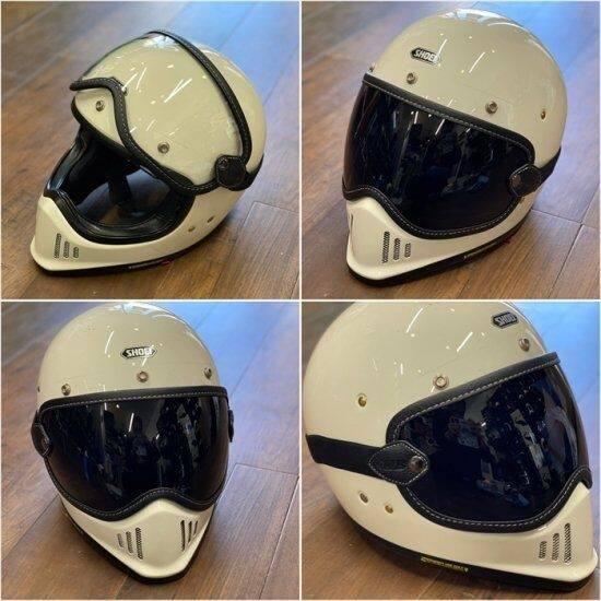 2%er（ツーパーセンター） SHOEI EX ZERO用 ゴーグル型シールド NoBUDZ