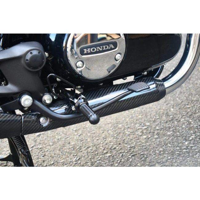 SPEEDRA（スピードラ） エキゾーストカバー 仕様：綾織り艶消し GB350