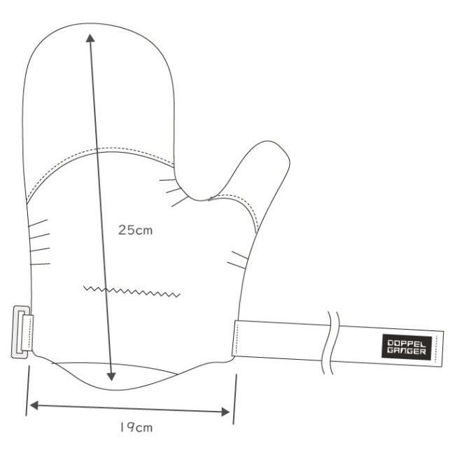 DOPPELGANGER ドッペルギャンガー ライダーズ オーバーミトン｜webike｜13