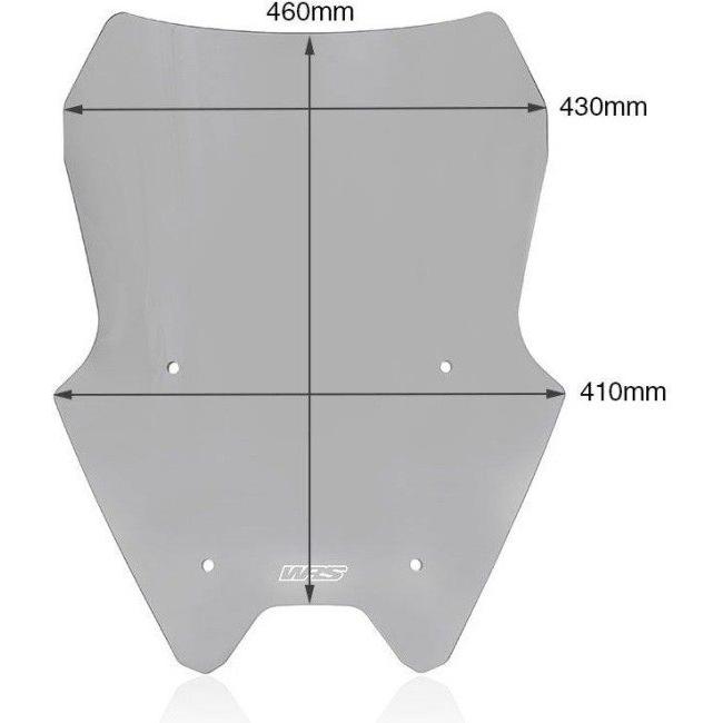 WRS ダブリューアールエス ウインドスクリーン (ツーリングタイプ) スクリーンカラー：スモーク R 1200 RS R 1250 RS BMW BMW BMW BMW｜webike｜06