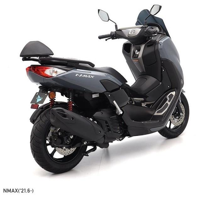 ENDURANCE ENDURANCE:エンデュランス バックレスト＋グラブバーセット バックレストタイプ：ブラック NMAX YAMAHA ヤマハ｜webike｜07