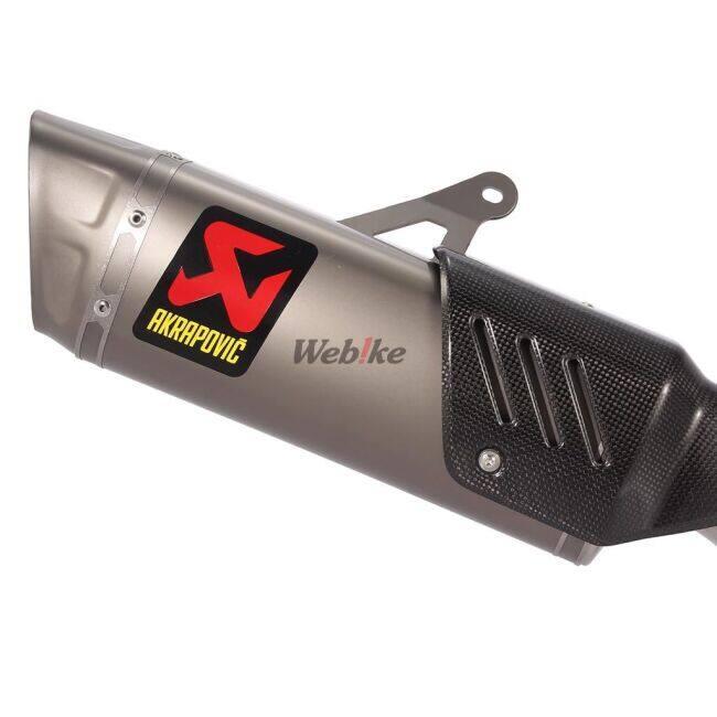 AKRAPOVIC（アクラポビッチ） 政府認証マフラー レーシングライン(2-1