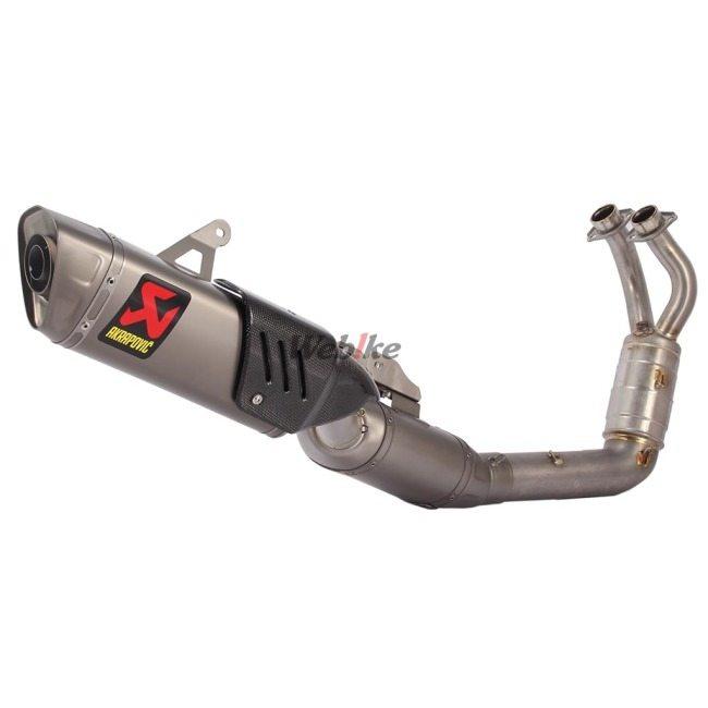 AKRAPOVIC アクラポビッチ 政府認証 レーシングライン(2-1) フル 