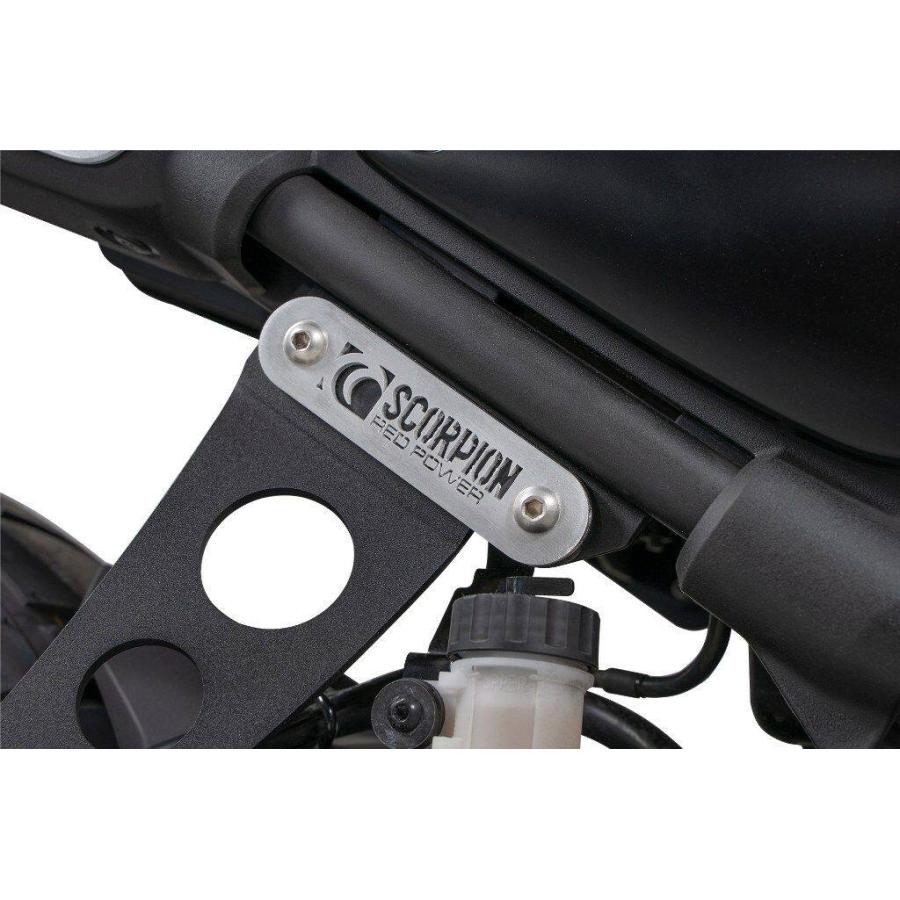 SCORPION スコーピオン タンデムステップ デリートキット XSR125 YAMAHA ヤマハ マフラーステー マフラー | SCORPION