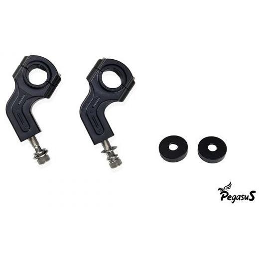 PIRANHA ピラニア Handle ハンドルバークランプ 254mm カラー：マットブラック BONNEVILLE T100 BOBBER SPEED TWIN TRIUMPH トライアンフ ハンドル周辺パーツ | ブランド登録なし