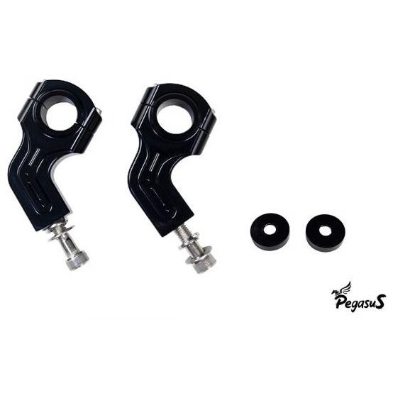 PIRANHA ピラニア Handle ハンドルバークランプ 254mm カラー：マットブラック BONNEVILLE T100 BOBBER SPEED TWIN TRIUMPH トライアンフ ハンドル周辺パーツ | ブランド登録なし | 02