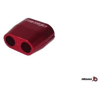 PIRANHA ピラニア スロットルワイヤーガイド WR155R/MT-15/M-SLAZ/XSR155 カラー：オレンジ M-SLAZ XSR155 WR155R MT-15 YAMAHA ヤマハ ブレーキ | ブランド登録なし | 01