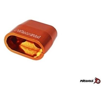 PIRANHA ピラニア スロットルワイヤーガイド WR155R/MT-15/M-SLAZ/XSR155 カラー：オレンジ M-SLAZ XSR155 WR155R MT-15 YAMAHA ヤマハ ブレーキ | ブランド登録なし | 04