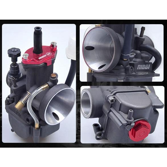 NIBBI ニビ キャブレター PWK30 カラー：シルバー 吸気関連 エンジン