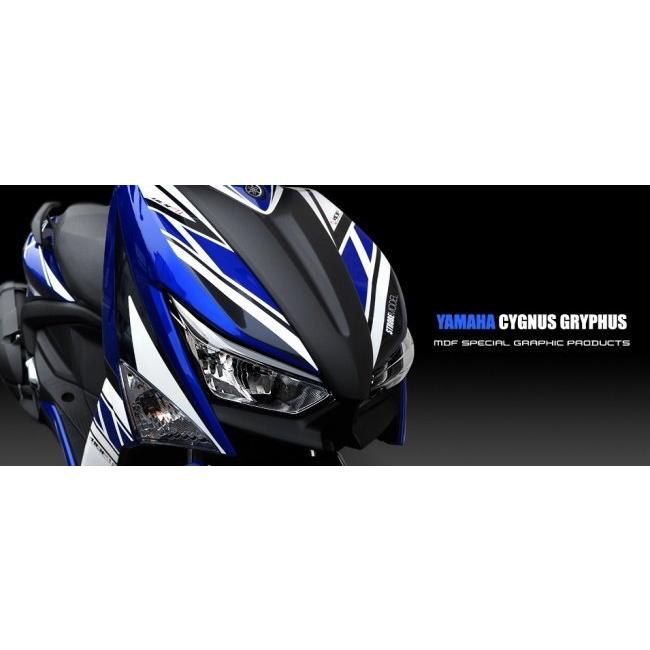 MDF エムディーエフ グラフィックキット タイプ：フロントトップパーツ(左右セット) シグナス グリファス YAMAHA ヤマハ 外装 | MDF | 02