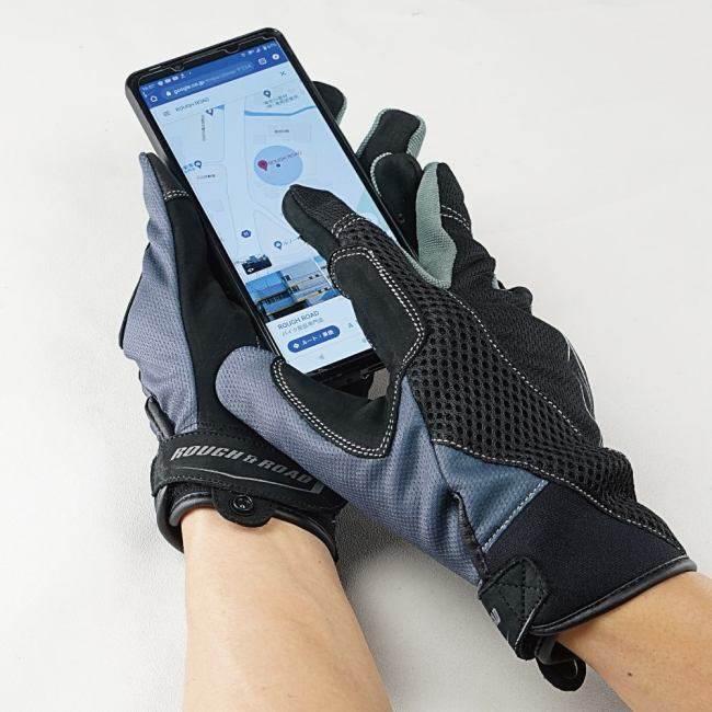 ROUGH＆ROAD ラフ＆ロード ライディングメッシュグローブ サイズ：XL メッシュグローブ グローブ アパレル | ラフ＆ロード | 04