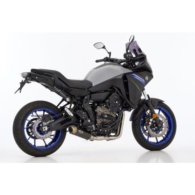 SHARK シャーク SRC 4 Complete Exhaust System (2-1) Super Short スリップオンマフラー 素材：carbon MT-07 Tracer7 Tracer7GT XSR700 YAMAHA ヤマハの画像