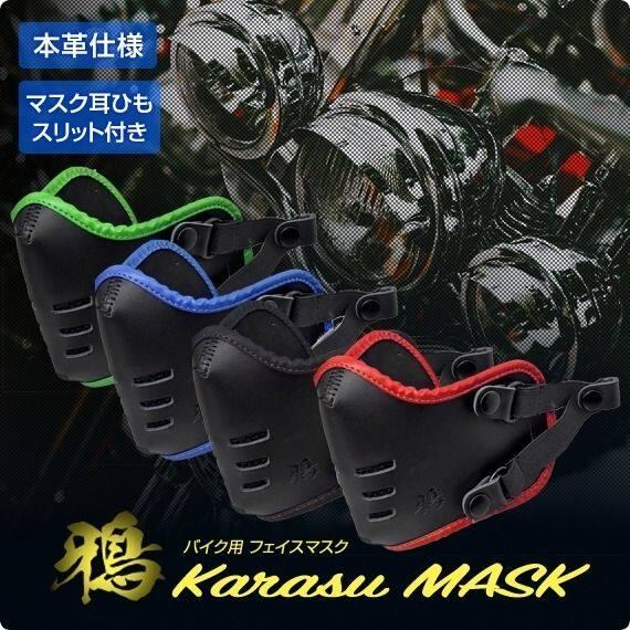 デルタダイレクト DELTA DIRECT バイク用フェイスマスク 鴉マスク