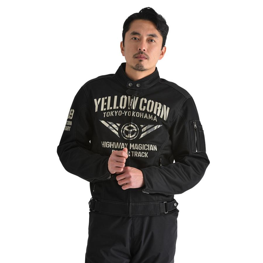 YeLLOW CORN イエローコーン YB-0108 メッシュジャケット サイズ