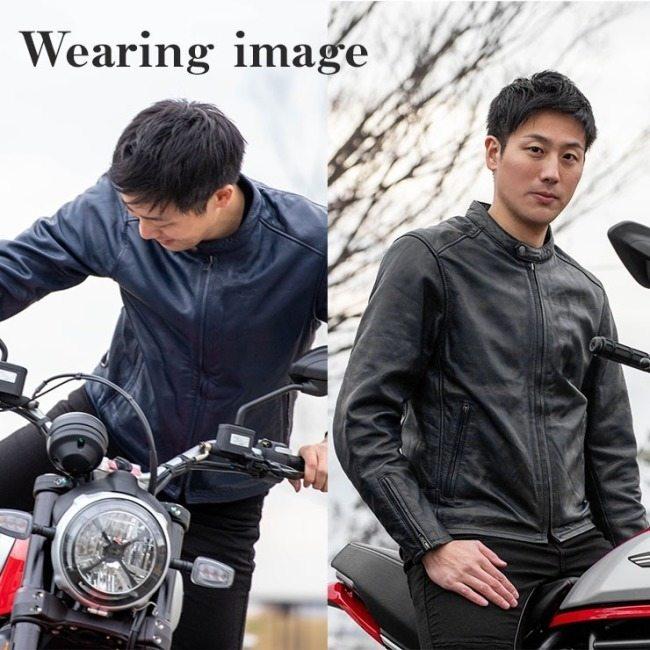 DEGNER 本革ライダースジャケット　XL DEGNER（デグナー） シングル ライダース ジャケット サイズ：XL