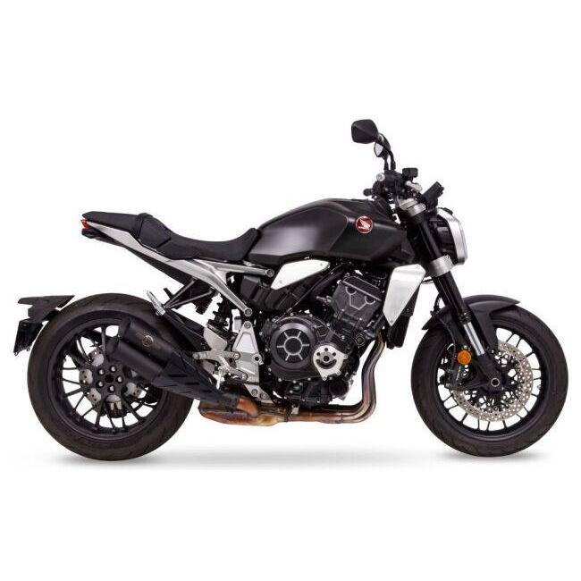 MORIWAKI ENGINEERING モリワキエンジニアリング スリップオンマフラー CROSS-SHORT TWIN [クロスショート ツイン] カラー：ブラック(耐熱ブラック) CB1000R