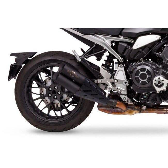 MORIWAKI ENGINEERING モリワキエンジニアリング スリップオンマフラー CROSS-SHORT TWIN [クロスショート ツイン] カラー：ブラック(耐熱ブラック) CB1000R