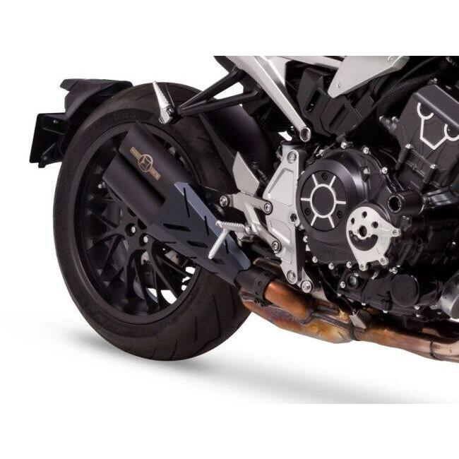 MORIWAKI ENGINEERING モリワキエンジニアリング スリップオンマフラー CROSS-SHORT TWIN [クロスショート ツイン] カラー：ブラック(耐熱ブラック) CB1000R