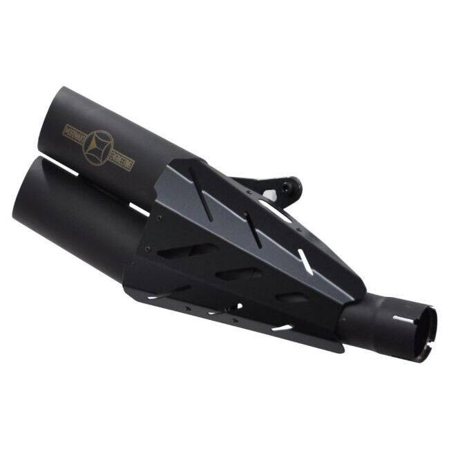 MORIWAKI ENGINEERING モリワキエンジニアリング スリップオンマフラー CROSS-SHORT TWIN [クロスショート ツイン] カラー：ブラック(耐熱ブラック) CB1000R