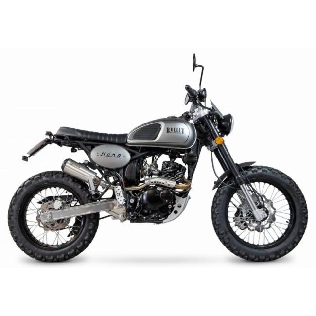 SCORPION スコーピオン レッドパワー スリップオンマフラー Bullit Hero 125 マフラーの画像