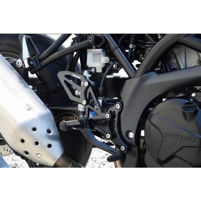 Pastrybox sv650 バック ステップ プレート スズキSV650 バック