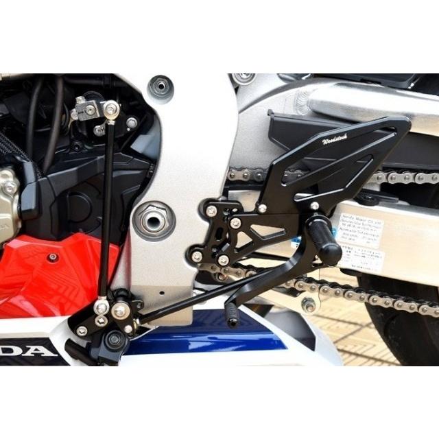 WOODSTOCK ウッドストック バックステップキット カラー：オールシルバー CBR1000RR HONDA ホンダ バックステップ ステップ 足回り