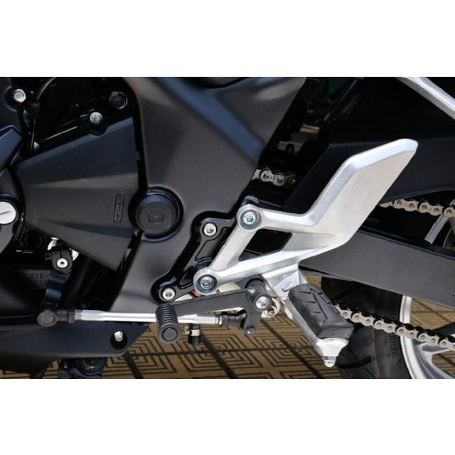 WOODSTOCK ウッドストック STDステップオフセットプレートキット CBR250R HONDA ホンダ その他ステップオプション・補修部品 ステップ 足回り