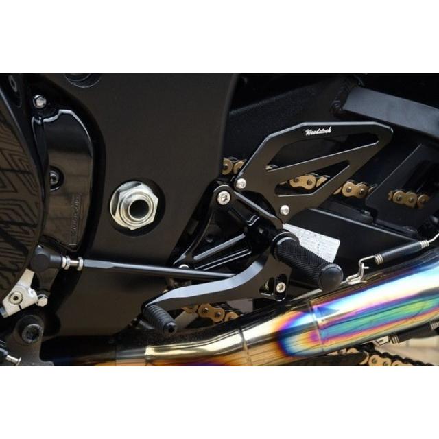 WOODSTOCK ウッドストック バックステップキット カラー：オールシルバー GSXR1300R SUZUKI スズキ バックステップ ステップ 足回り
