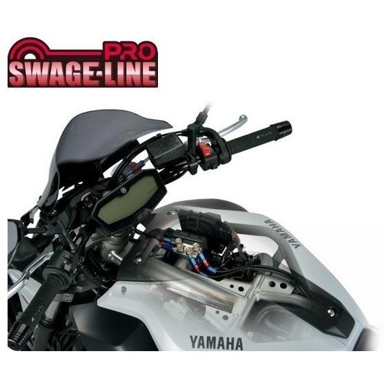 SWAGE-LINE SWAGE-LINE:スウェッジライン スウェッジライン プロ フロント ブレーキホースキット Z900RS CAFE｜webike｜14