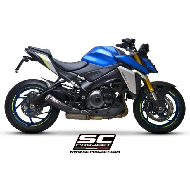 SCプロジェクトスリップオンマフラー美品 GSX s1000s KATANA SCーPROJECT（SCプロジェクト） SC-PROJECT SCプロジェクト CR-T