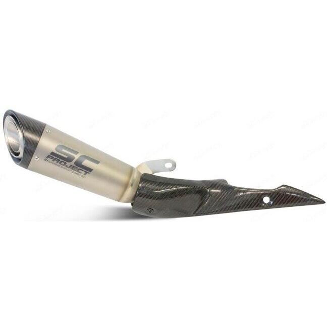 SCプロジェクトスリップオンマフラー美品 GSX s1000s KATANA SCーPROJECT（SCプロジェクト） SC-PROJECT SCプロジェクト S1