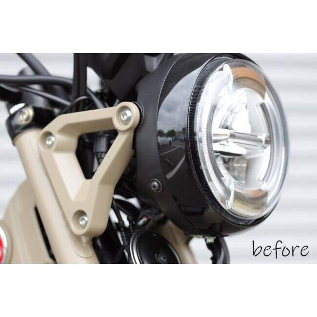 KIJIMA（キジマ）LEDヘッドライト ハンガーマウントタイプ KIJIMA（キジマ） ヘッドライトリム CT125 ハンターカブ HONDA ホンダ