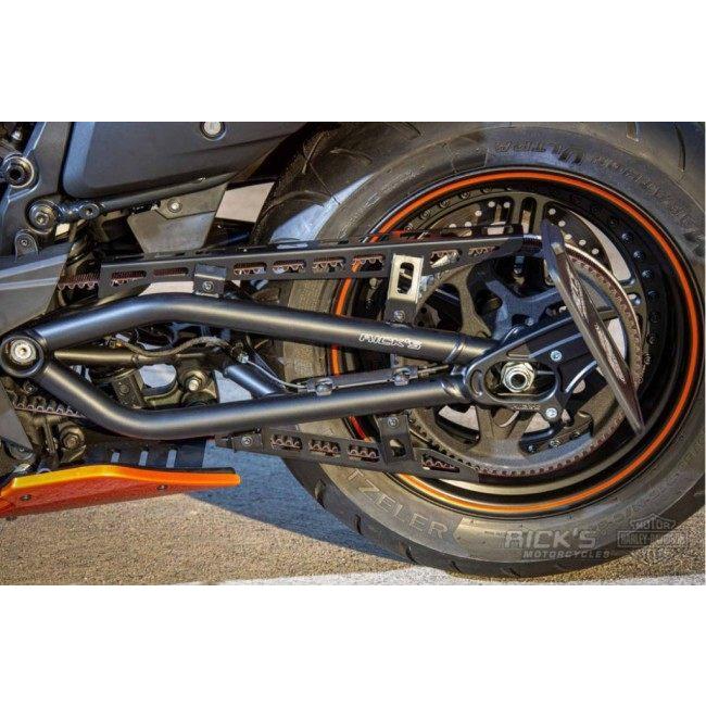 訳あり商品 RICK RICK’S MOTORCYCLES RICK’S MOTORCYCLES:リックスモーターサイクル プーリーカバー&スプロケットカバー スポーツスターS
