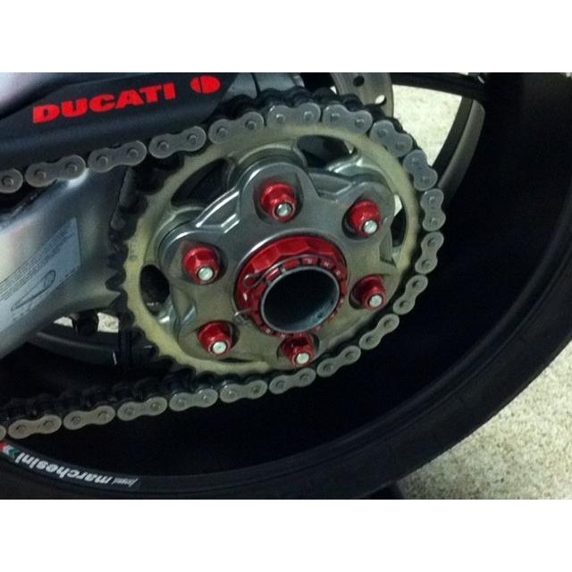 DRIVEN ドリブン Driven Racing スプロケットナット スプロケットキャリアー用 カラー：ブラック DUCATI ドゥカティ スプロケットボルト・ナット 駆動系_4