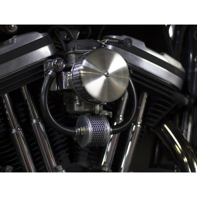 Motor Rock モーターロック ビレットブリーザーフィルター HARLEY