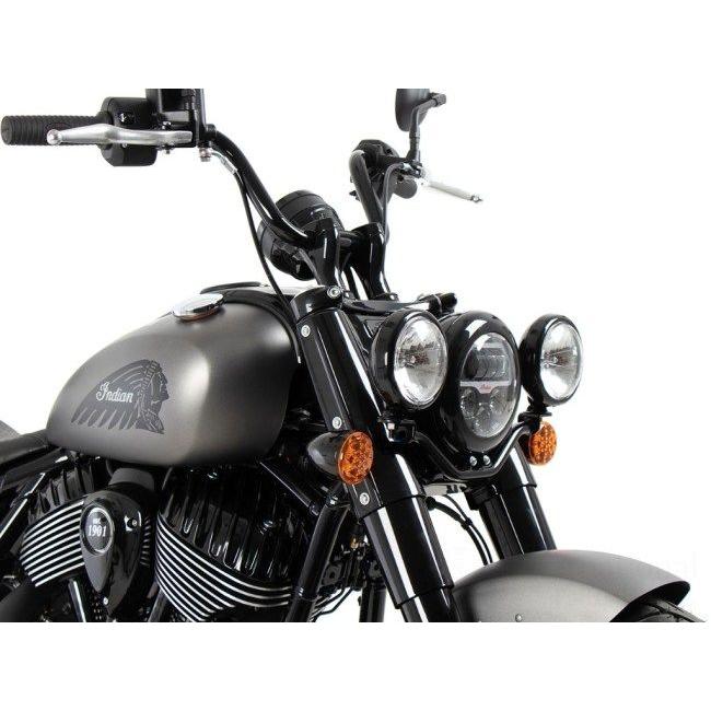 HEPCO＆BECKER ヘプコ＆ベッカー ツインライト Super Chief Limited Dark Horse Bobber INDIAN MOTORCYCLE インディアン ヘッドライト 灯火類 電装系の画像