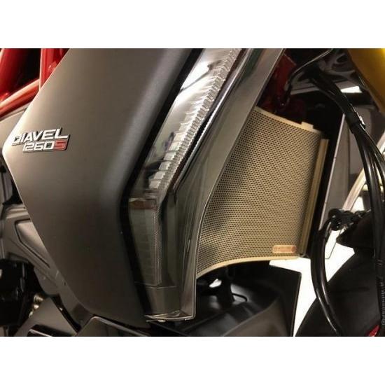 MOTO CORSE MOTO CORSE:モトコルセ チタニウム プロテクションスクリーン ラジエター Diavel 1260｜webike｜03