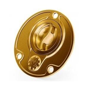 MOTO CORSE モトコルセ CNC ビレット フューエルタンクキャップ クイックオープンタイプ Type A カラー：ゴールド ガソリンタンクキャップ タンク関連 外装