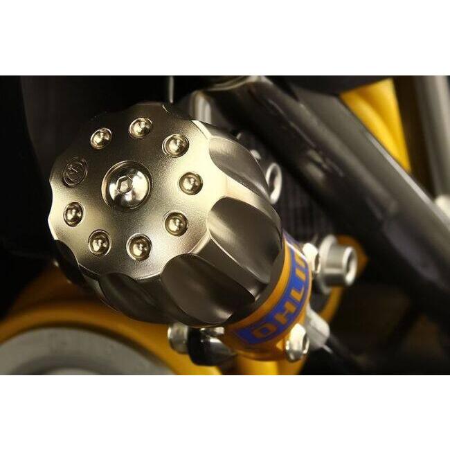 MOTO CORSE（モトコルセ） CNC ビレット プリロードアジャスタグリップ