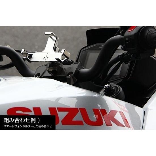 MOTO CORSE モトコルセ ユニバーサル マウントシステム マウントベース カラー：ブラック KATANA SUZUKI スズキ 電子機器類