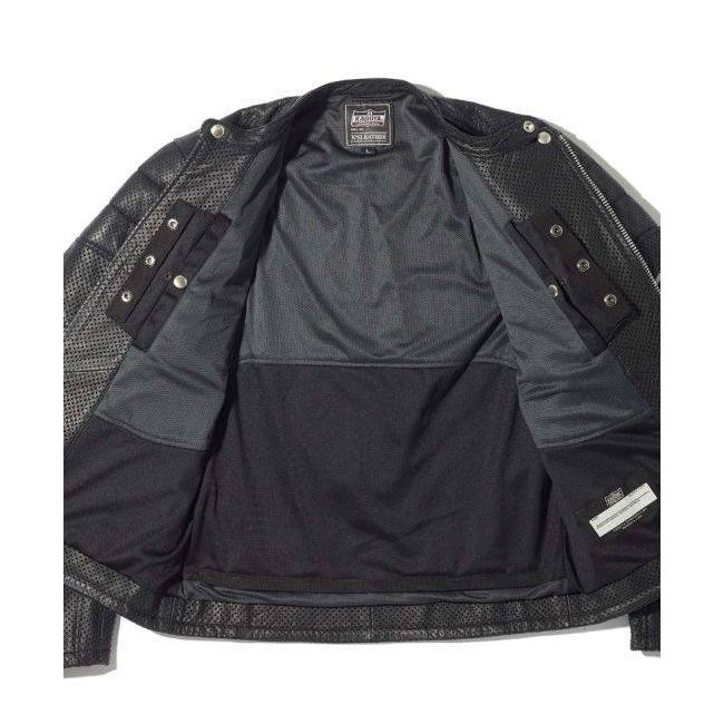 KADOYA カドヤ SW-BANSHEE レザージャケット パンチング［K’S LEATHER］ サイズ：LL ジャケット アパレルの画像