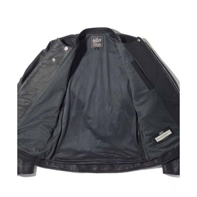 KADOYA K'S LEATHER パンチングレザージャケット　Mサイズ カドヤ（KADOYA） ATLAS-PL レザージャケット パンチング［K'S LEATHER