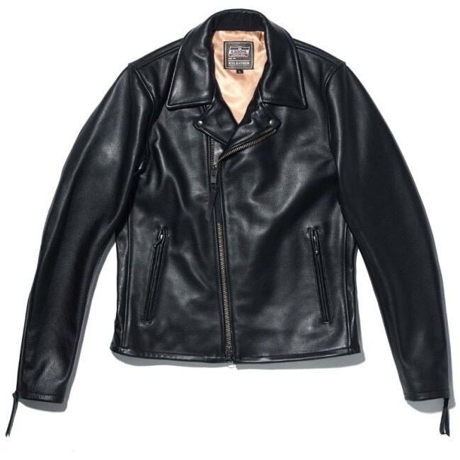 KADOYA カドヤ レザージャケット LDNVSA2 サイズLL カドヤ（KADOYA） TWR-2 レザージャケット ダブル［K'S LEATHER