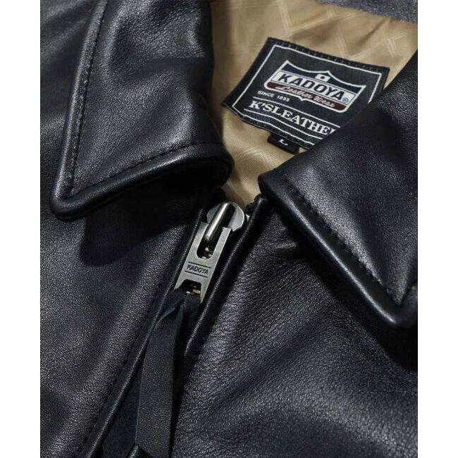 カドヤ（KADOYA） TCR-2 レザージャケット シングル［K'S LEATHER